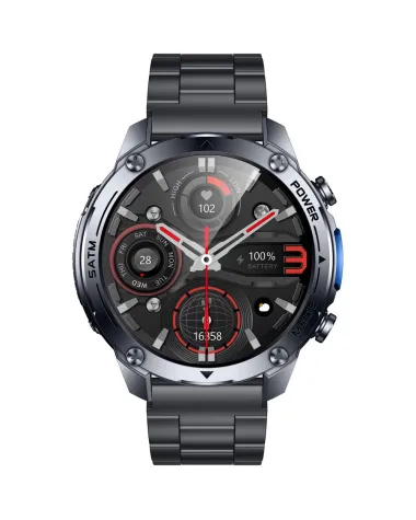 SMARTWATCH MĘSKI GRAVITY GT34-2 - AMOLED, DODATKOWA BRANSOLETA (sg060b)
