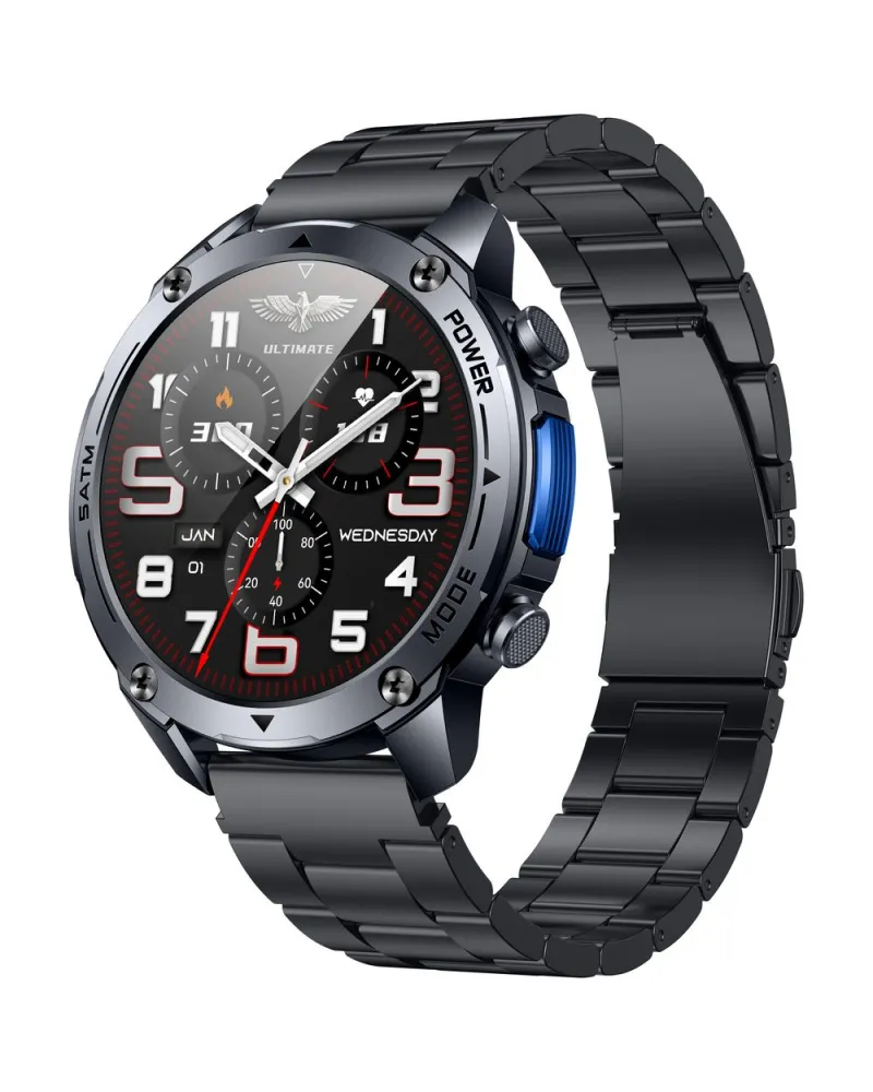 SMARTWATCH MĘSKI GRAVITY GT34-2 - AMOLED, DODATKOWA BRANSOLETA (sg060b)