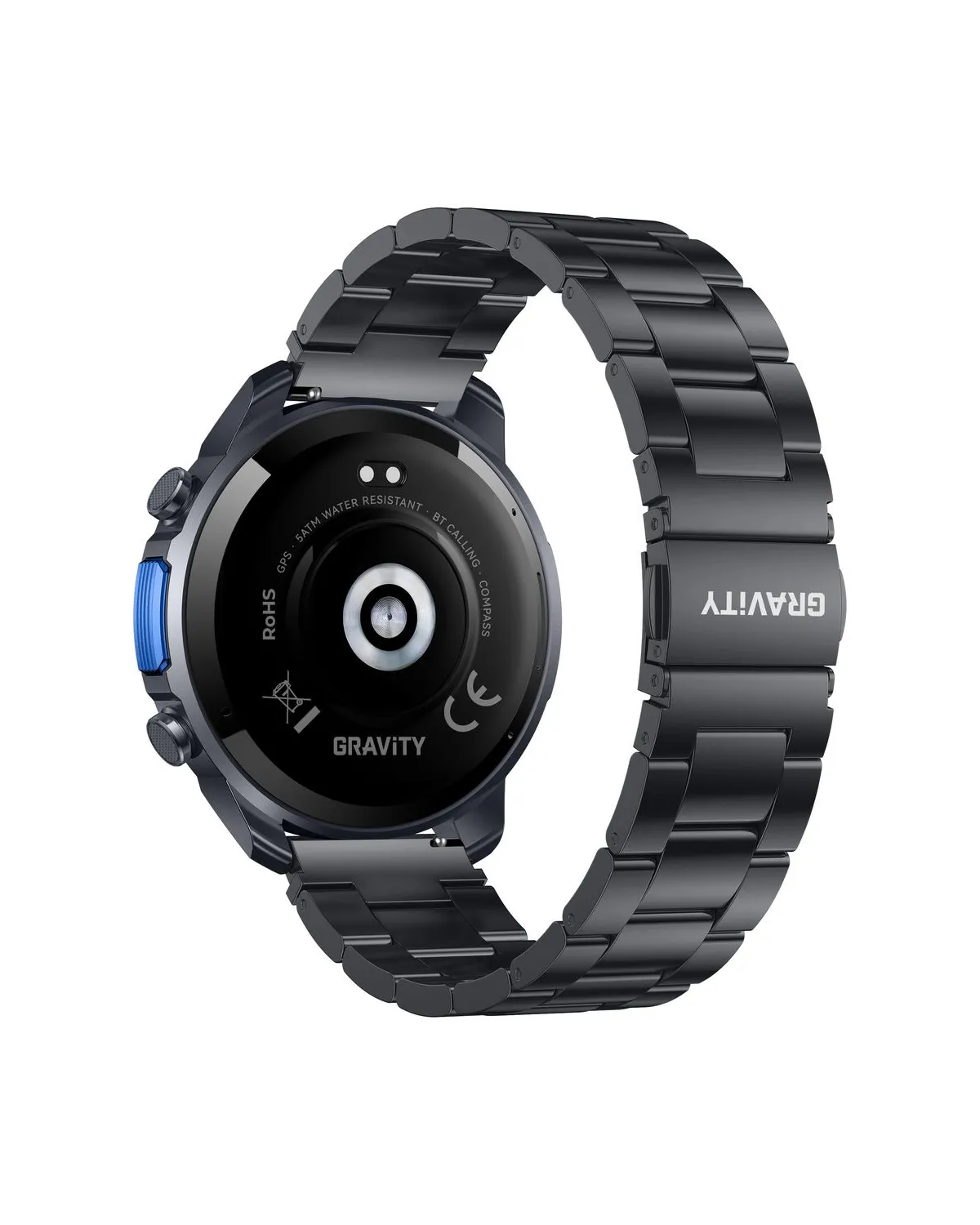 SMARTWATCH MĘSKI GRAVITY GT34-2 - AMOLED, DODATKOWA BRANSOLETA (sg060b)