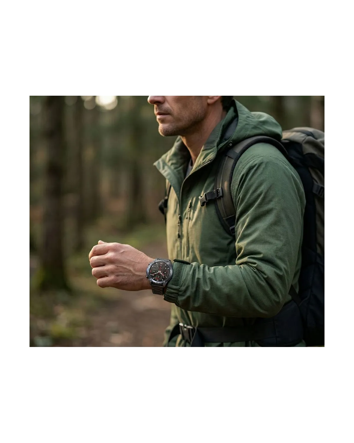 SMARTWATCH MĘSKI GRAVITY GT34-2 - AMOLED, DODATKOWA BRANSOLETA (sg060b)