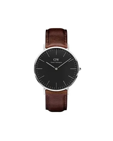 ZEGAREK DAMSKI DANIEL WELLINGTON Classic Black Sheffield Lady Rose Gold DW00100131 (zw508d)