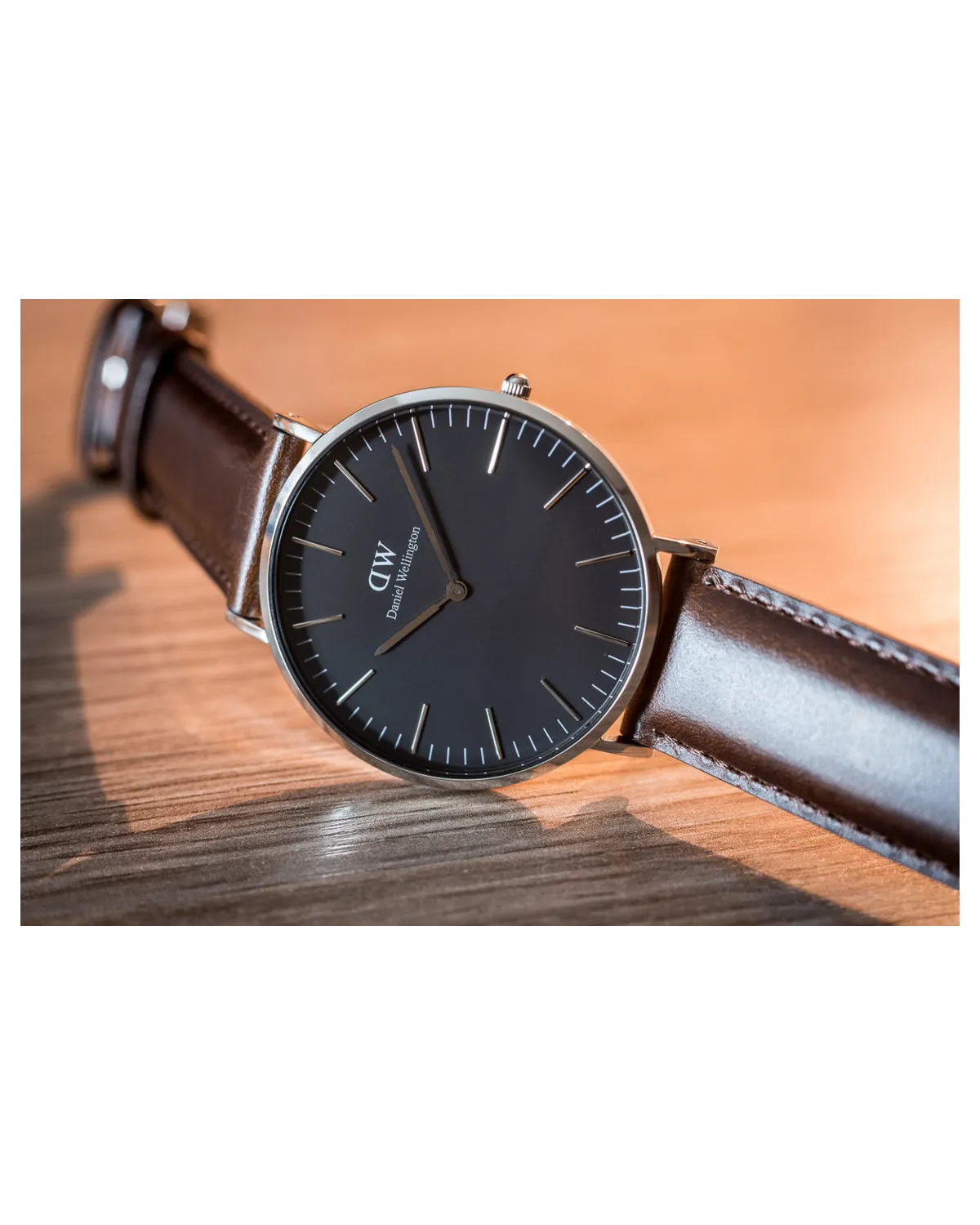 ZEGAREK DAMSKI DANIEL WELLINGTON Classic Black Sheffield Lady Rose Gold DW00100131 (zw508d)