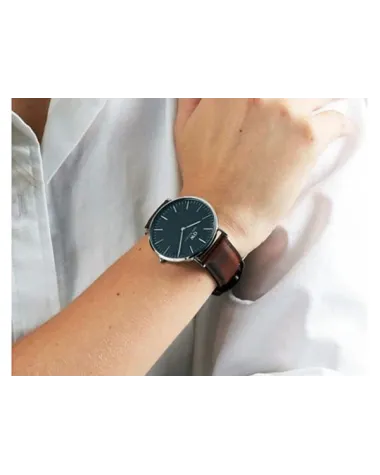 ZEGAREK DAMSKI DANIEL WELLINGTON Classic Black Sheffield Lady Rose Gold DW00100131 (zw508d)