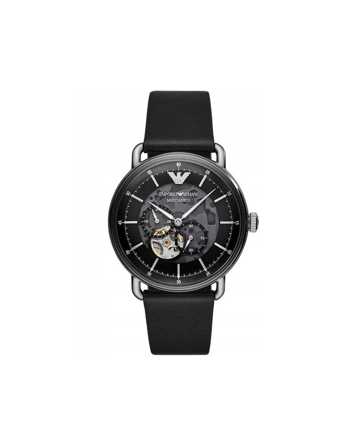 ZEGAREK MĘSKI EMPORIO ARMANI AVIATOR AUTOMATIC AR60026 + BOX (zi099a) ZEGAREK MĘSKI EMPORIO ARMANI AVIATOR AUTOMATIC AR60026 + BOX (zi099a)