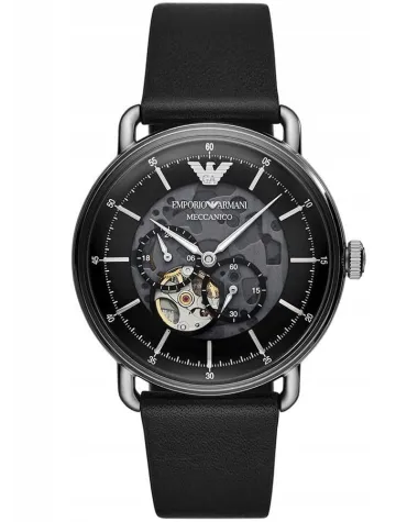 ZEGAREK MĘSKI EMPORIO ARMANI AVIATOR AUTOMATIC AR60026 + BOX (zi099a)