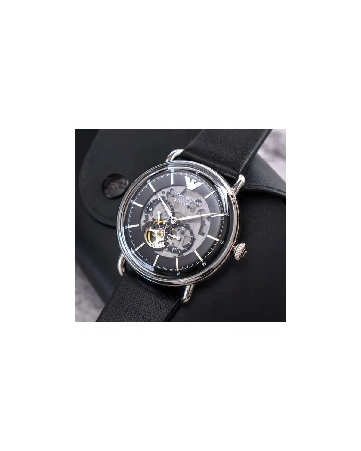 ZEGAREK MĘSKI EMPORIO ARMANI AVIATOR AUTOMATIC AR60026 + BOX (zi099a) ZEGAREK MĘSKI EMPORIO ARMANI AVIATOR AUTOMATIC AR60026 + BOX (zi099a)