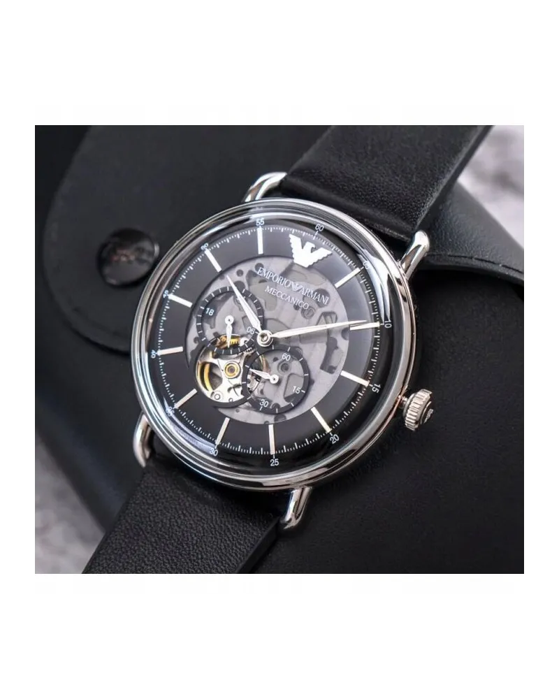 ZEGAREK MĘSKI EMPORIO ARMANI AVIATOR AUTOMATIC AR60026 + BOX (zi099a) ZEGAREK MĘSKI EMPORIO ARMANI AVIATOR AUTOMATIC AR60026 + BOX (zi099a)
