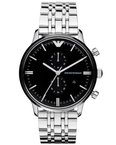 ZEGAREK MĘSKI EMPORIO ARMANI AR0389 - CLASSIC CHRONOGRAPH (zi066a)