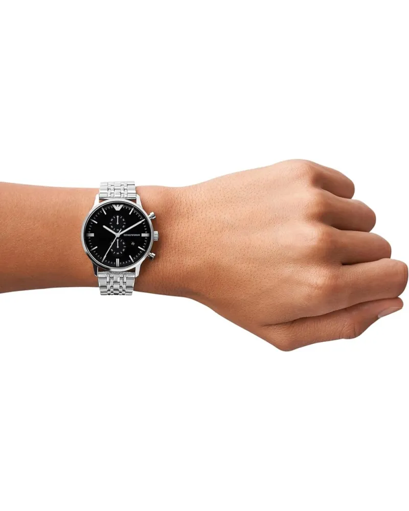 ZEGAREK MĘSKI EMPORIO ARMANI AR0389 - CLASSIC CHRONOGRAPH (zi066a)