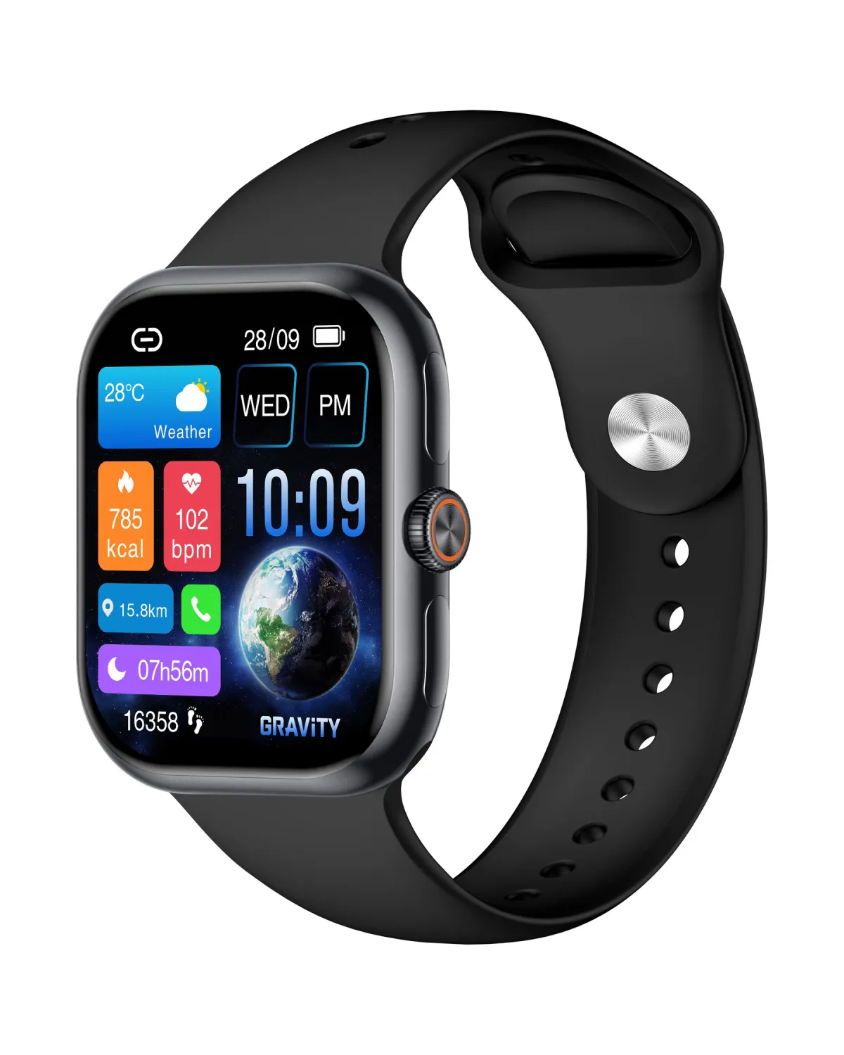 SMARTWATCH MĘSKI GRAVITY GT29-1 - ROZMOWY BLUETOOTH, DODATKOWY PASEK (sg057a) SMARTWATCH MĘSKI GRAVITY GT29-1 - ROZMOWY BLUETOOTH, DODATKOWY PASEK (sg057a)