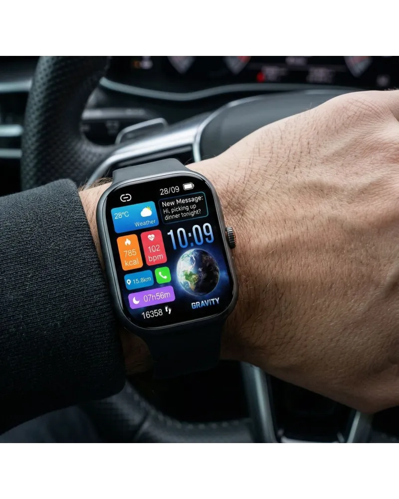 SMARTWATCH MĘSKI GRAVITY GT29-1 - ROZMOWY BLUETOOTH, DODATKOWY PASEK (sg057a) SMARTWATCH MĘSKI GRAVITY GT29-1 - ROZMOWY BLUETOOTH, DODATKOWY PASEK (sg057a)