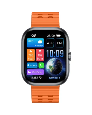 SMARTWATCH MĘSKI GRAVITY GT29-2 - ROZMOWY BLUETOOTH, DODATKOWY PASEK (sg057b) SMARTWATCH MĘSKI GRAVITY GT29-2 - ROZMOWY BLUETOOTH, DODATKOWY PASEK (sg057b)