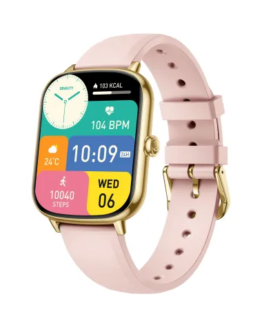 SMARTWATCH DAMSKI GRAVITY GT30-1 - ROZMOWY BLUETOOTH, DODATKOWY PASEK (sg058a)