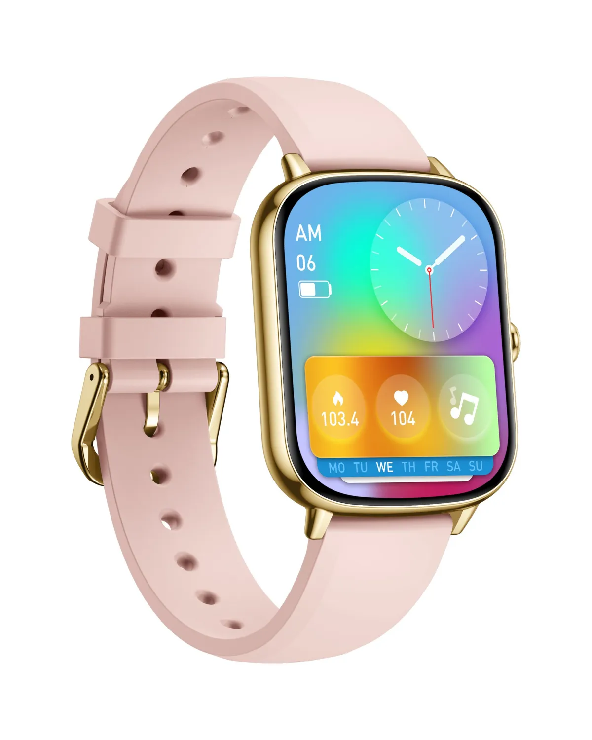 SMARTWATCH DAMSKI GRAVITY GT30-1 - ROZMOWY BLUETOOTH, DODATKOWY PASEK (sg058a)