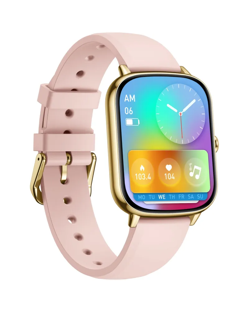 SMARTWATCH DAMSKI GRAVITY GT30-1 - ROZMOWY BLUETOOTH, DODATKOWY PASEK (sg058a)