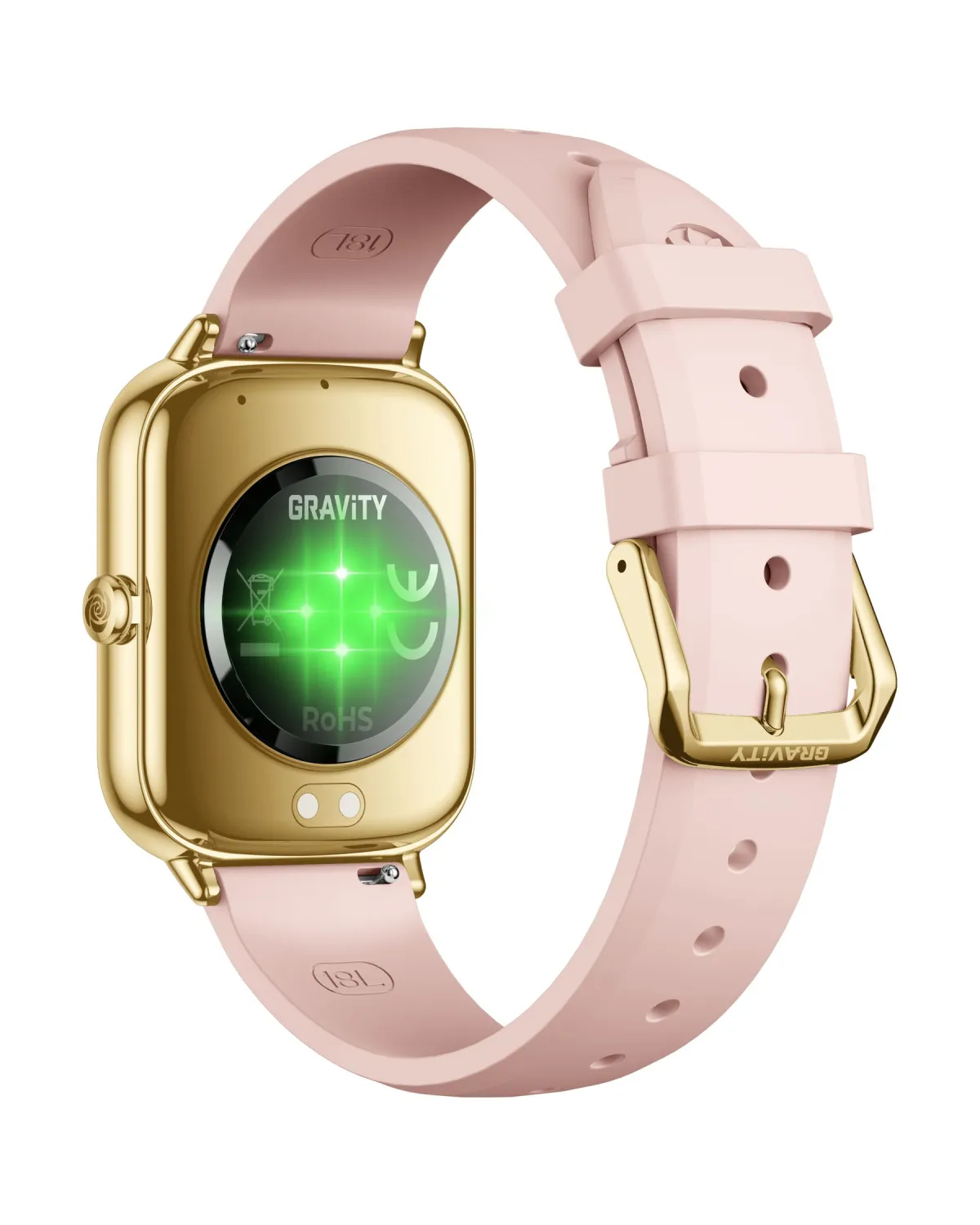 SMARTWATCH DAMSKI GRAVITY GT30-1 - ROZMOWY BLUETOOTH, DODATKOWY PASEK (sg058a)