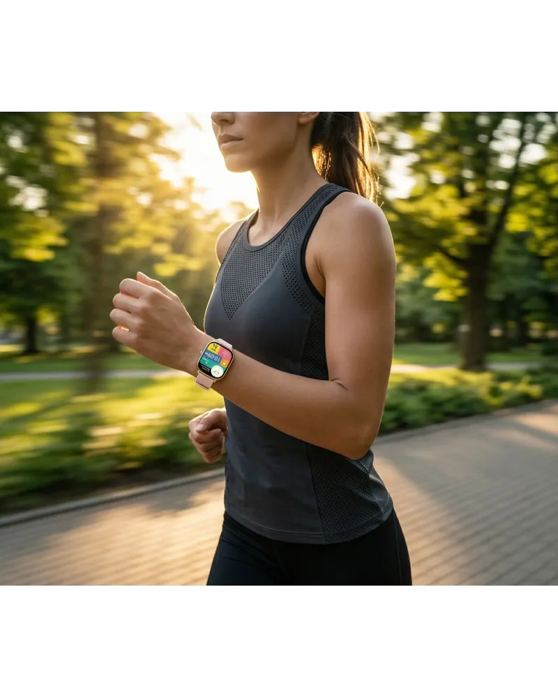SMARTWATCH DAMSKI GRAVITY GT30-1 - ROZMOWY BLUETOOTH, DODATKOWY PASEK (sg058a)
