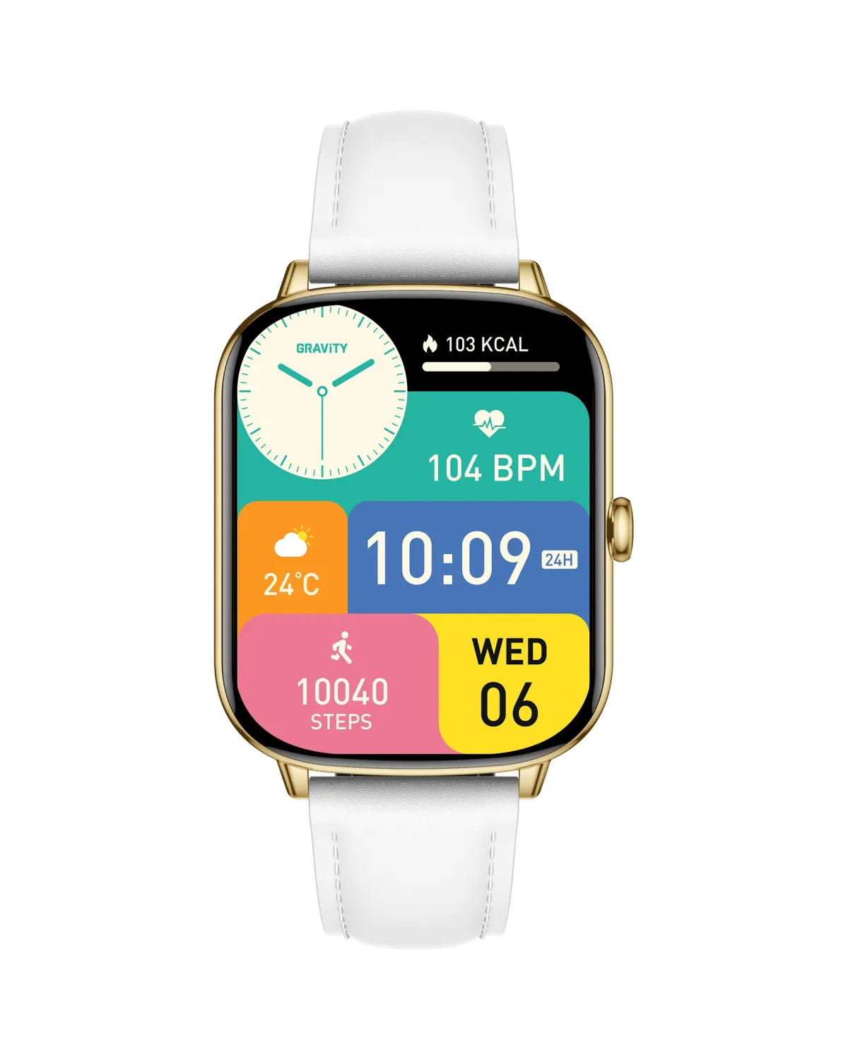 SMARTWATCH DAMSKI GRAVITY GT30-2 - ROZMOWY BLUETOOTH, DODATKOWY PASEK (sg058b) SMARTWATCH DAMSKI GRAVITY GT30-2 - ROZMOWY BLUETOOTH, DODATKOWY PASEK (sg058b)