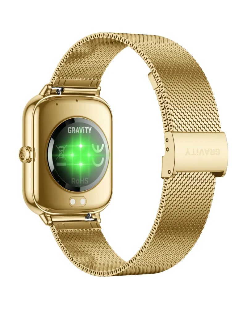 SMARTWATCH DAMSKI GRAVITY GT30-2 - ROZMOWY BLUETOOTH, DODATKOWY PASEK (sg058b) SMARTWATCH DAMSKI GRAVITY GT30-2 - ROZMOWY BLUETOOTH, DODATKOWY PASEK (sg058b)