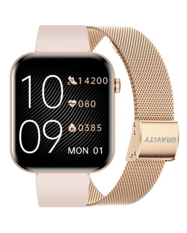 SMARTWATCH DAMSKI GRAVITY GT45-2- DODATKOWA BRANSOLETA (sg059b)