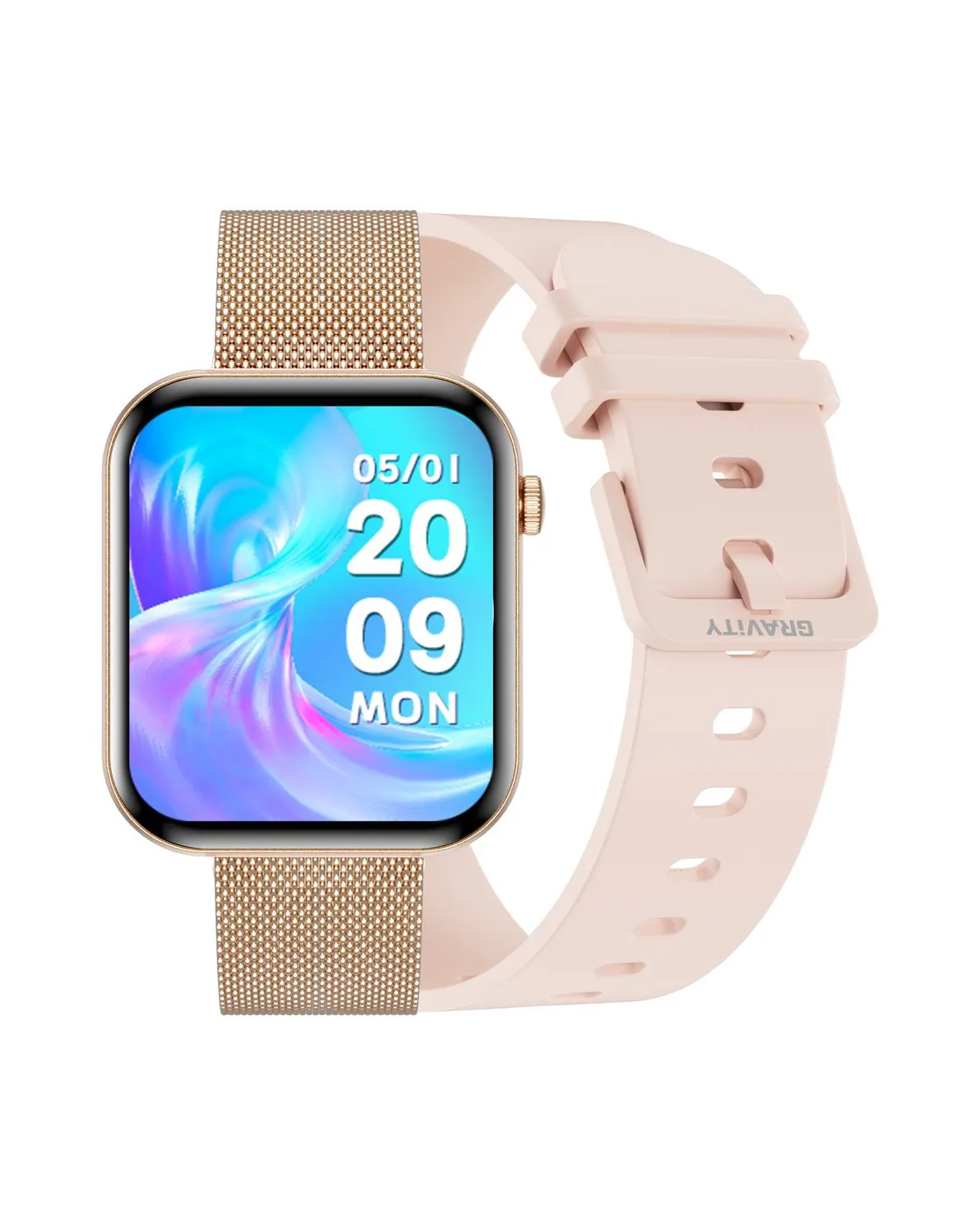 SMARTWATCH DAMSKI GRAVITY GT45-2- DODATKOWA BRANSOLETA (sg059b)
