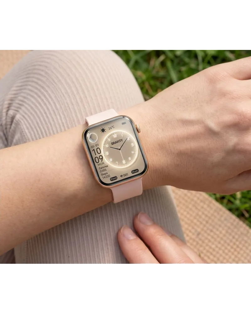 SMARTWATCH DAMSKI GRAVITY GT45-2- DODATKOWA BRANSOLETA (sg059b)