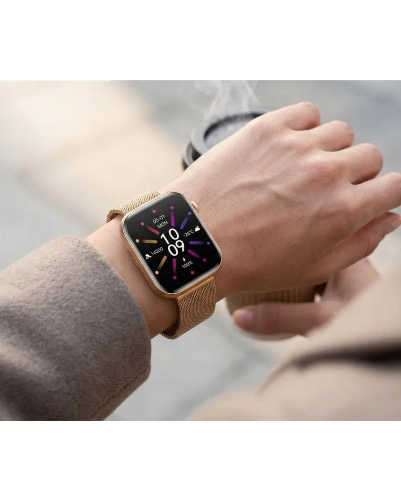 SMARTWATCH DAMSKI GRAVITY GT45-2- DODATKOWA BRANSOLETA (sg059b)