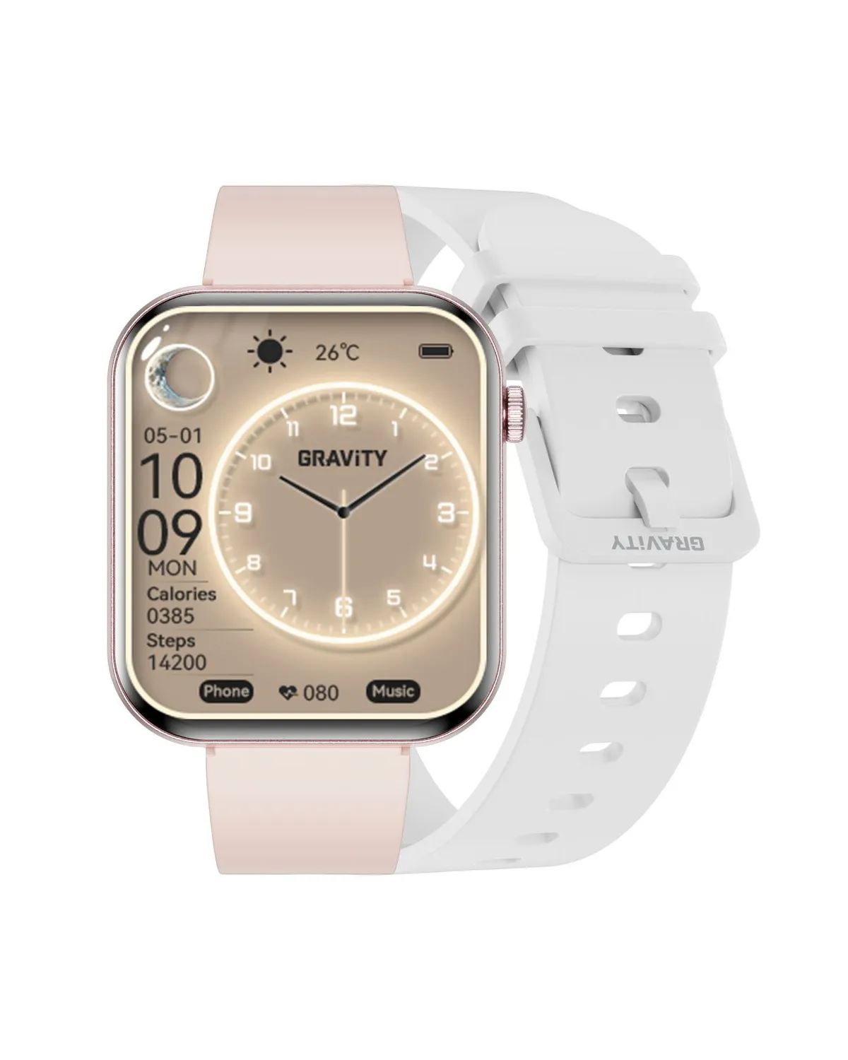SMARTWATCH DAMSKI GRAVITY GT45-3- DODATKOWY PASEK (sg059c) SMARTWATCH DAMSKI GRAVITY GT45-3- DODATKOWY PASEK (sg059c)