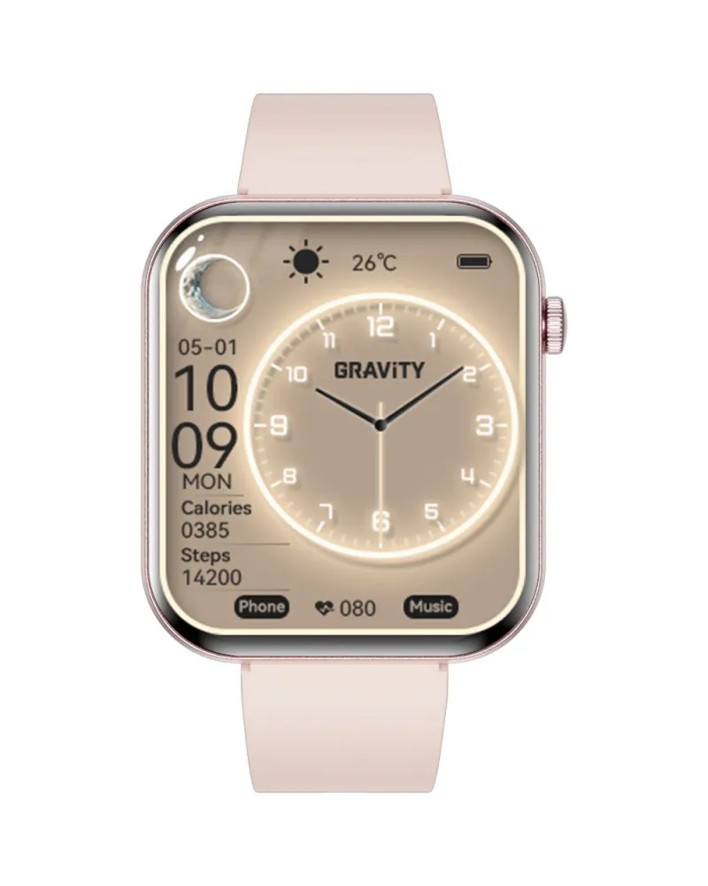SMARTWATCH DAMSKI GRAVITY GT45-3- DODATKOWY PASEK (sg059c) SMARTWATCH DAMSKI GRAVITY GT45-3- DODATKOWY PASEK (sg059c)