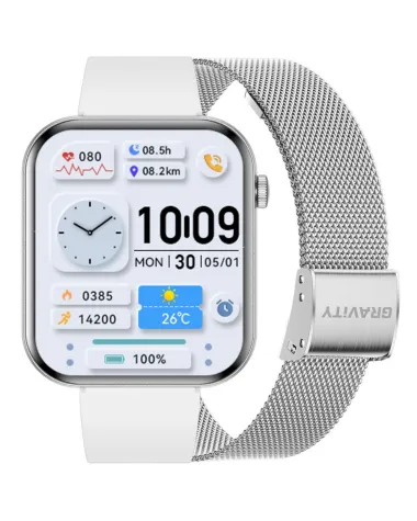 SMARTWATCH DAMSKI GRAVITY GT45-4- DODATKOWA BRANSOLETA (sg059d) SMARTWATCH DAMSKI GRAVITY GT45-4- DODATKOWA BRANSOLETA (sg059d)