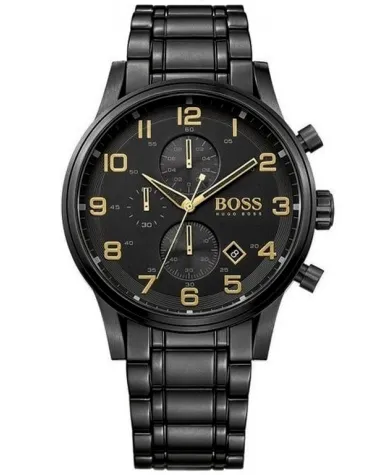 ZEGAREK MĘSKI HUGO BOSS 1513275 - AEROLINER CHRONO (zh020a)