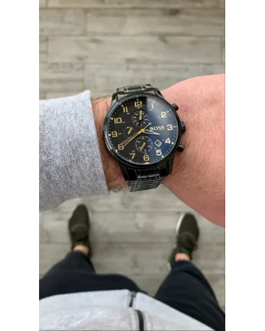 ZEGAREK MĘSKI HUGO BOSS 1513275 - AEROLINER CHRONO (zh020a) ZEGAREK MĘSKI HUGO BOSS 1513275 - AEROLINER CHRONO (zh020a)