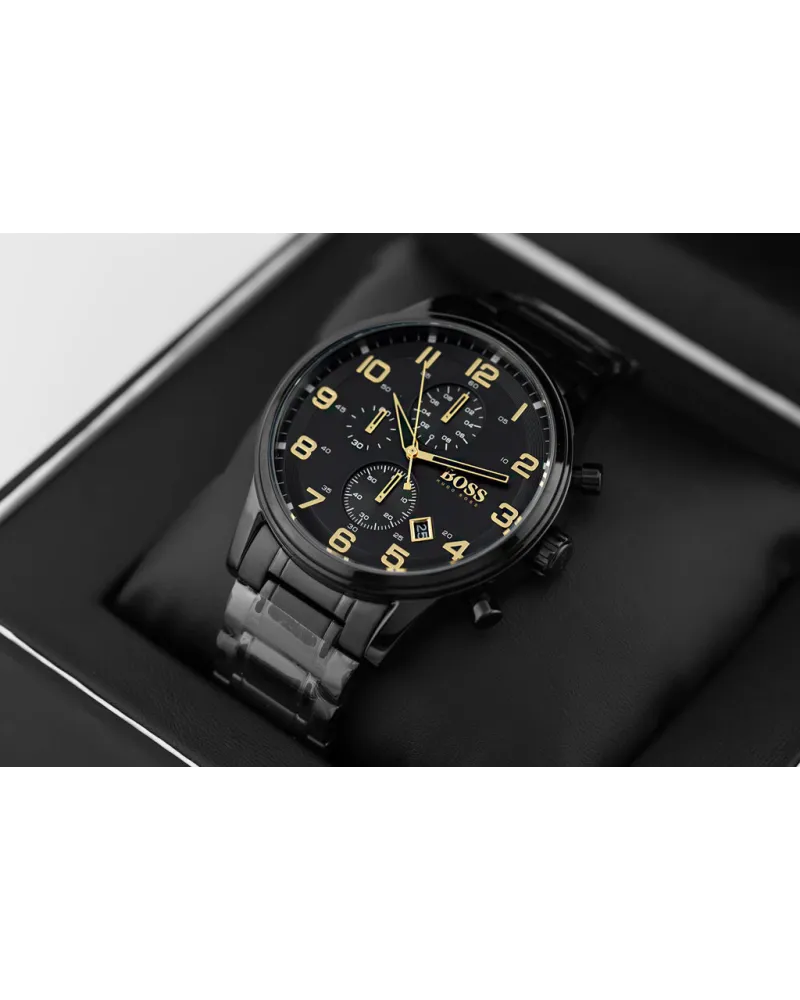 ZEGAREK MĘSKI HUGO BOSS 1513275 - AEROLINER CHRONO (zh020a) ZEGAREK MĘSKI HUGO BOSS 1513275 - AEROLINER CHRONO (zh020a)
