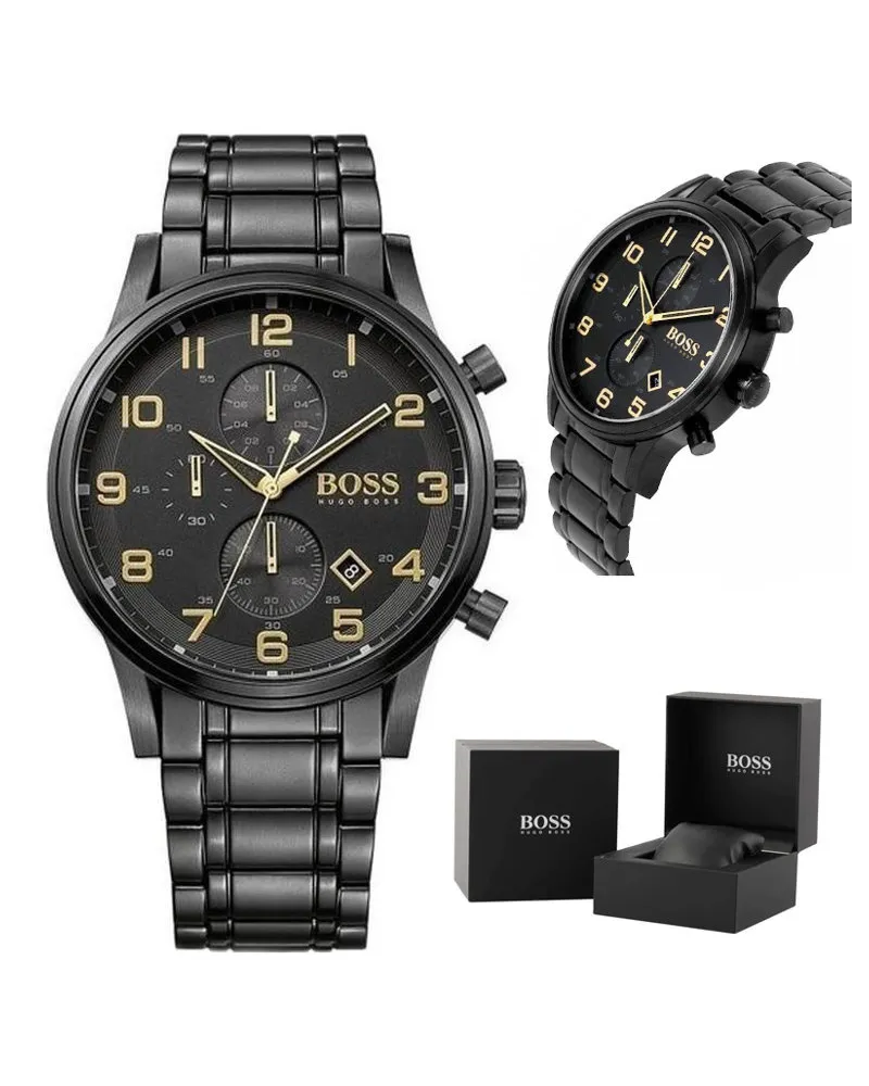 ZEGAREK MĘSKI HUGO BOSS 1513275 - AEROLINER CHRONO (zh020a) ZEGAREK MĘSKI HUGO BOSS 1513275 - AEROLINER CHRONO (zh020a)