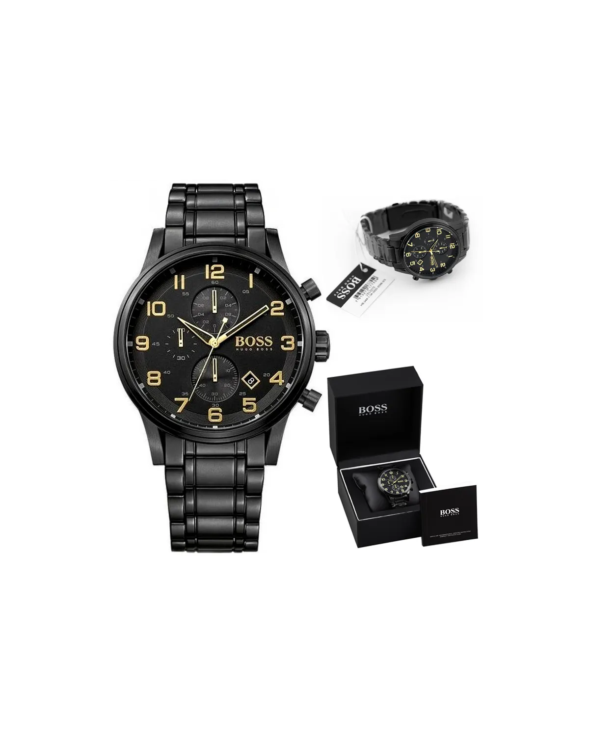 ZEGAREK MĘSKI HUGO BOSS 1513275 - AEROLINER CHRONO (zh020a) ZEGAREK MĘSKI HUGO BOSS 1513275 - AEROLINER CHRONO (zh020a)