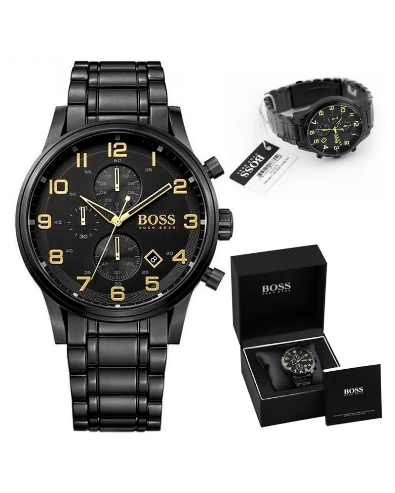 ZEGAREK MĘSKI HUGO BOSS 1513275 - AEROLINER CHRONO (zh020a) ZEGAREK MĘSKI HUGO BOSS 1513275 - AEROLINER CHRONO (zh020a)