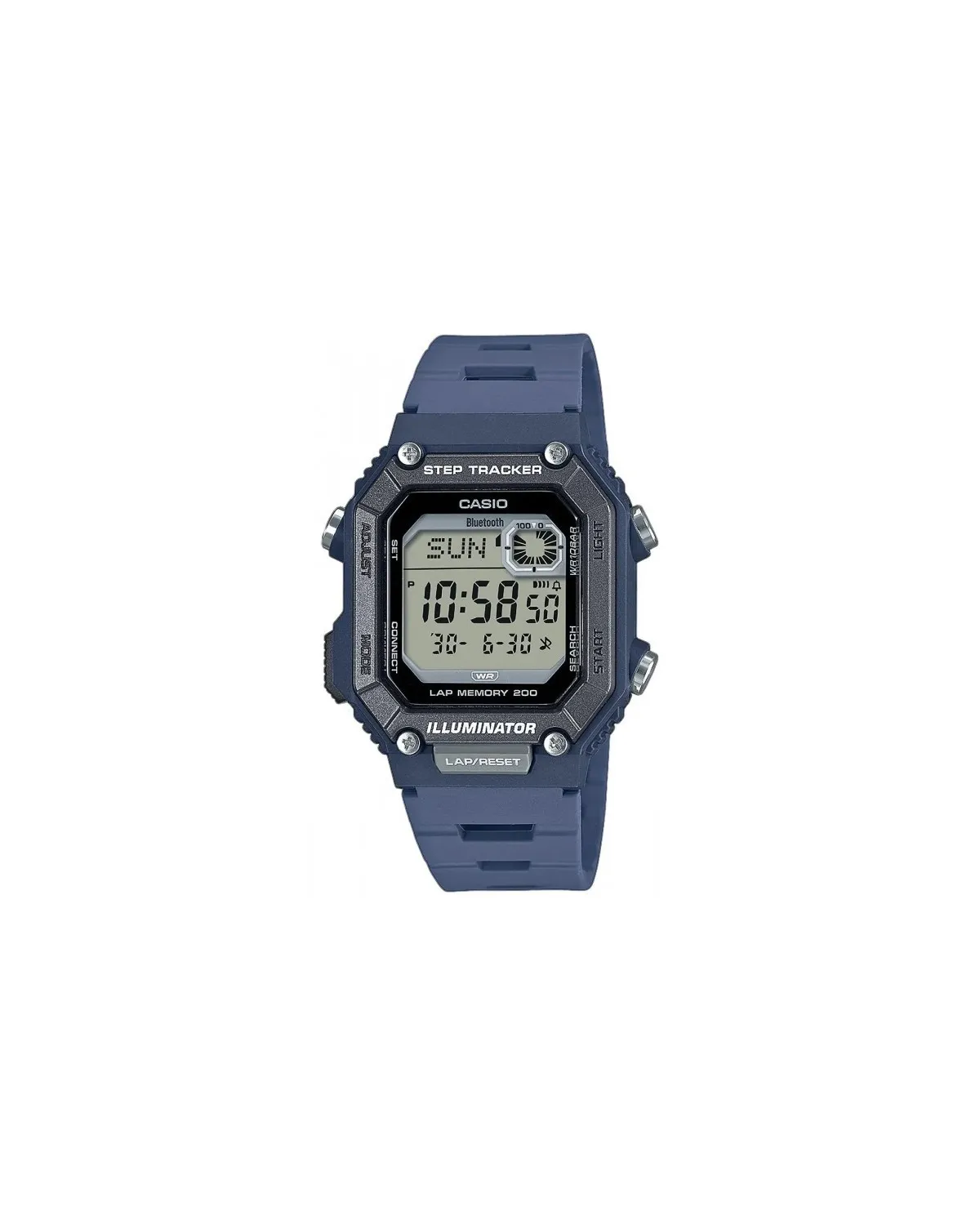ZEGAREK MĘSKI CASIO Digital Moonphase WS-B1000-2AVDF + BOX