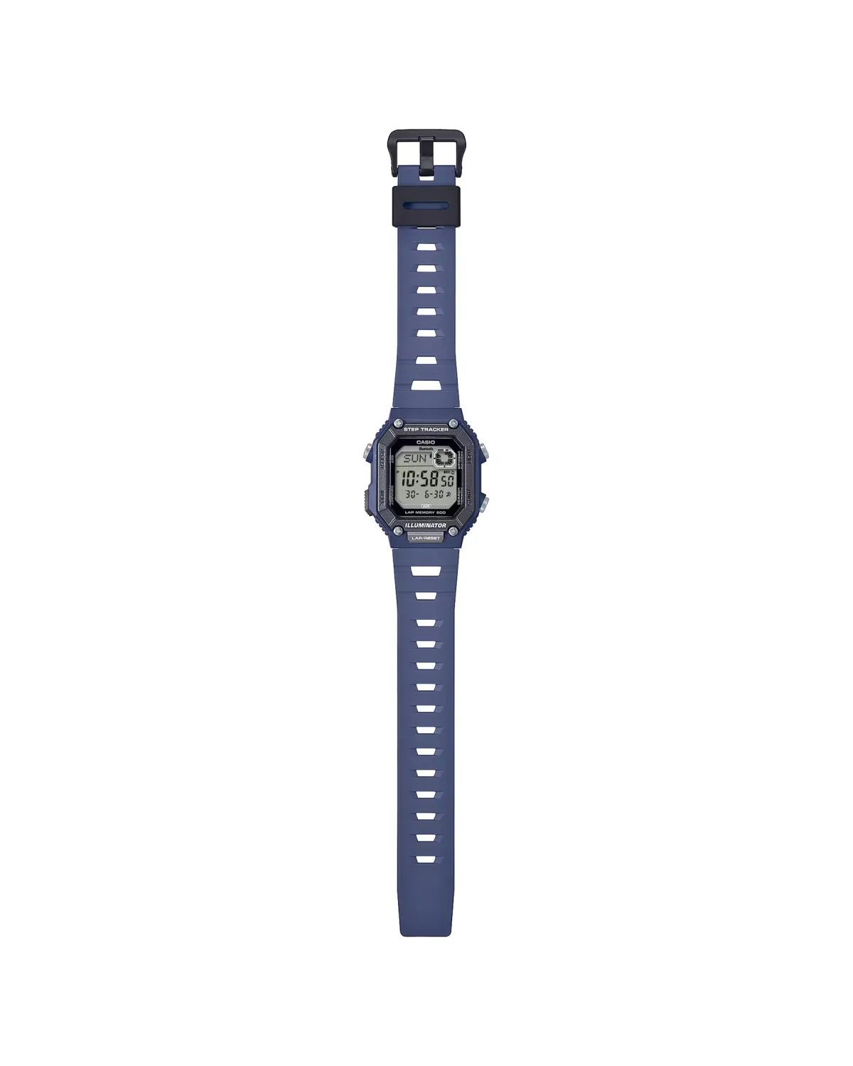 ZEGAREK MĘSKI CASIO Digital Moonphase WS-B1000-2AVDF + BOX