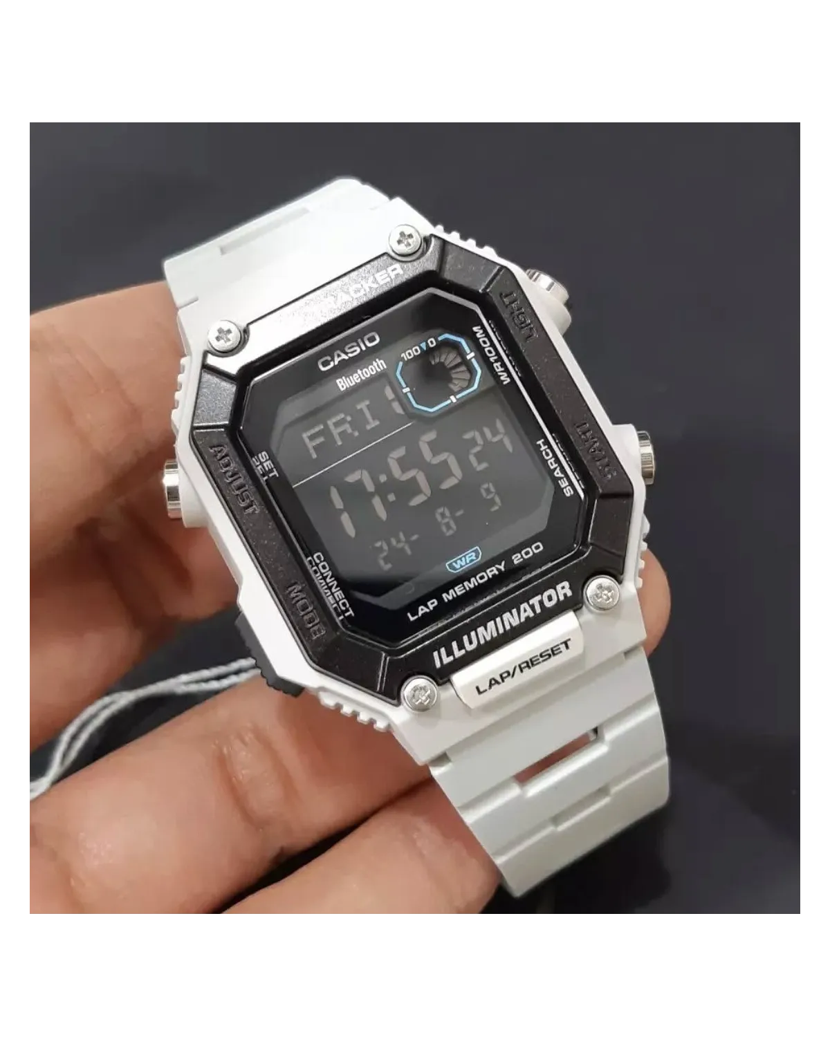 ZEGAREK MĘSKI CASIO Digital Moonphase WS-B1000-8BVDF + BOX ZEGAREK MĘSKI CASIO Digital Moonphase WS-B1000-8BVDF + BOX