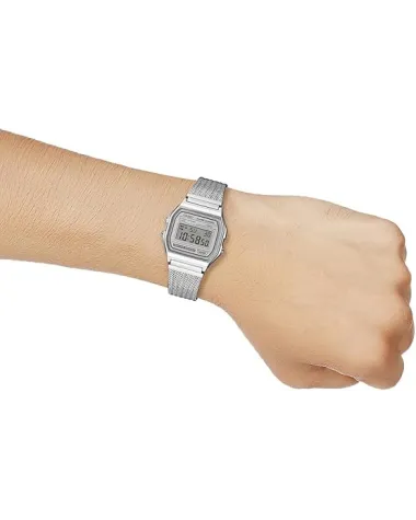 ZEGAREK MĘSKI CASIO A158WEM-7DF (zd093e) - KLASYKA + BOX ZEGAREK MĘSKI CASIO A158WEM-7DF (zd093e) - KLASYKA + BOX