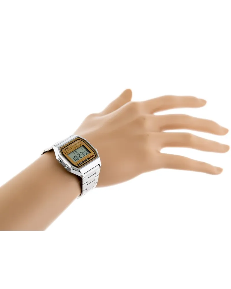 ZEGAREK MĘSKI CASIO A158WEA-9 (zd093b) - KLASYKA + BOX ZEGAREK MĘSKI CASIO A158WEA-9 (zd093b) - KLASYKA + BOX