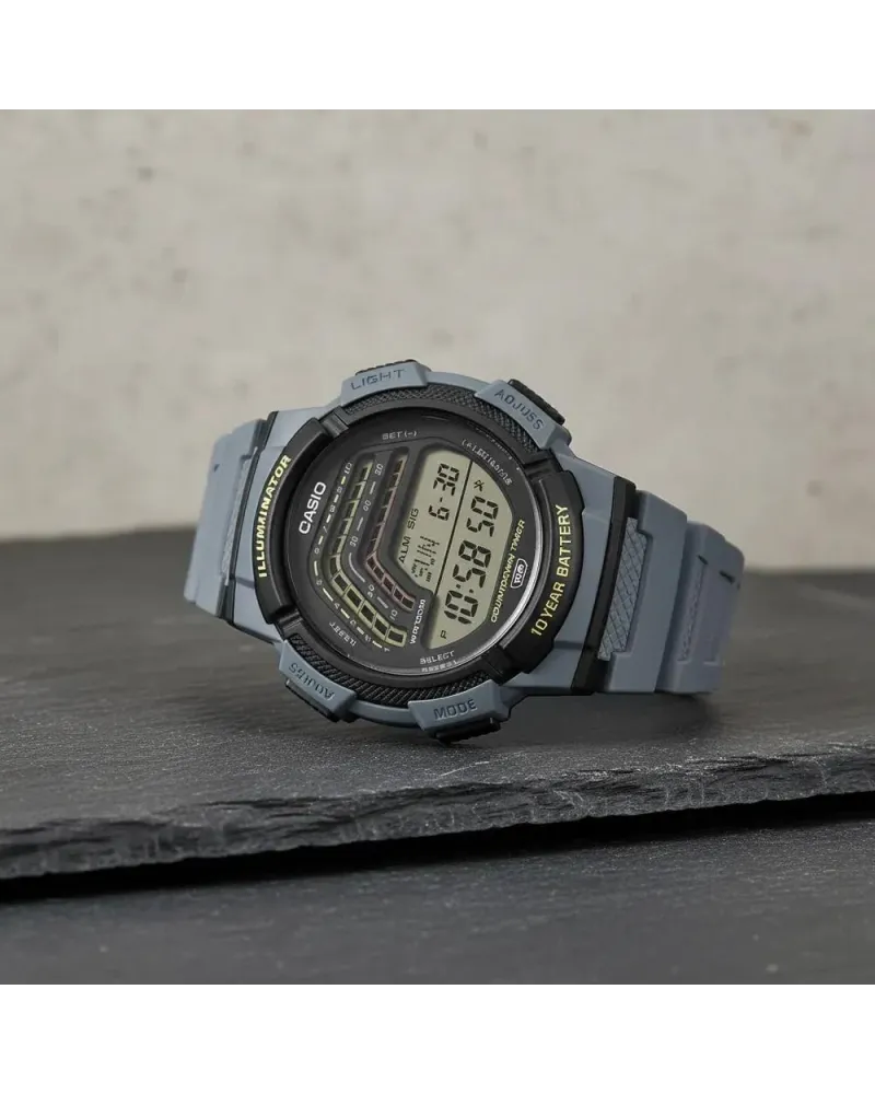 ZEGAREK MĘSKI CASIO WS-1800-2AVDF + BOX ZEGAREK MĘSKI CASIO WS-1800-2AVDF + BOX