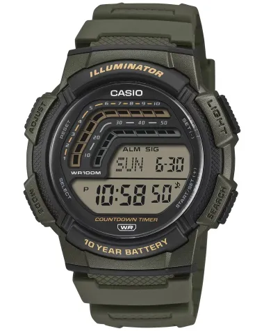 ZEGAREK MĘSKI CASIO WS-1800-3AVDF  + BOX