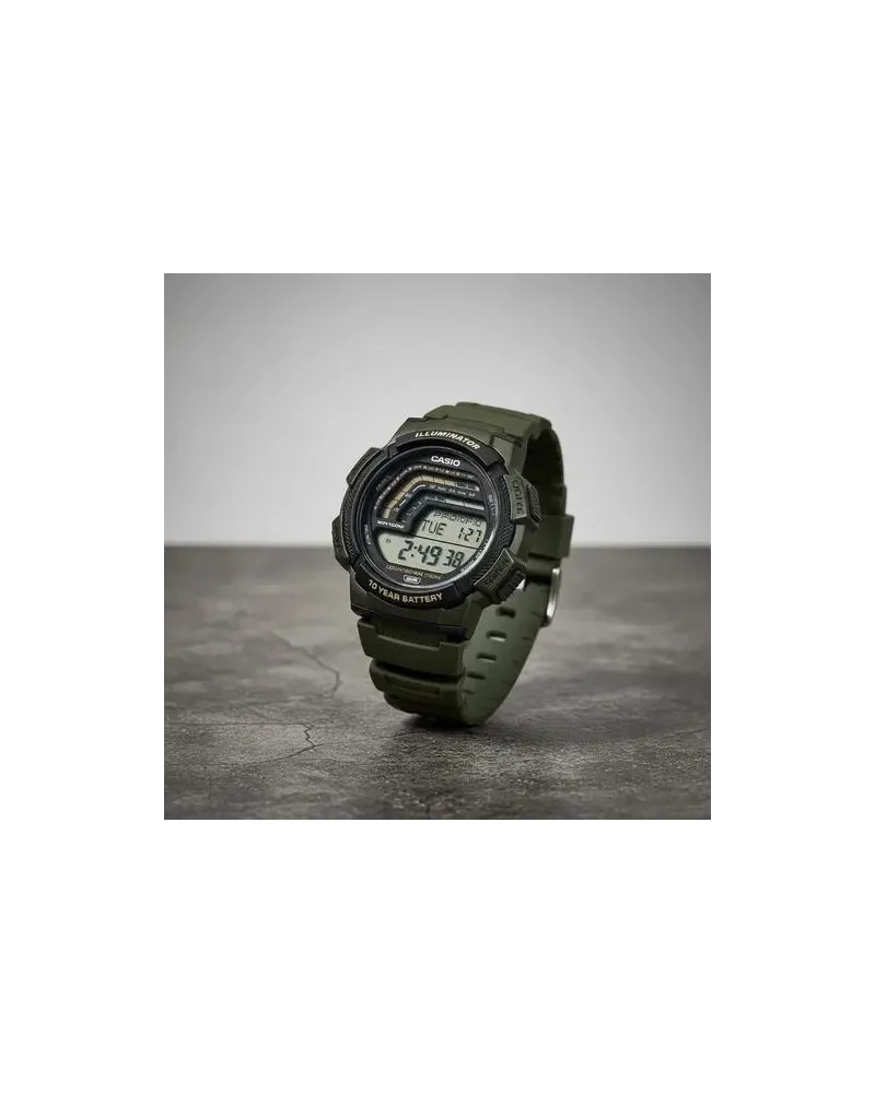 ZEGAREK MĘSKI CASIO WS-1800-3AVDF + BOX ZEGAREK MĘSKI CASIO WS-1800-3AVDF + BOX