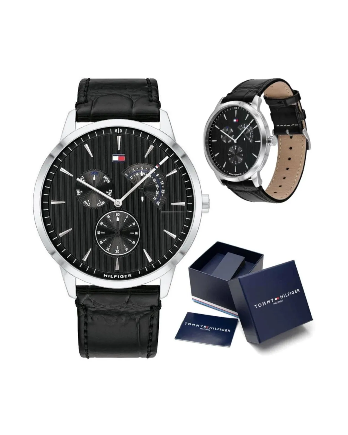 ZEGAREK MĘSKI TOMMY HILFIGER 1710391 BRAD (zf076b) + BOX ZEGAREK MĘSKI TOMMY HILFIGER 1710391 BRAD (zf076b) + BOX