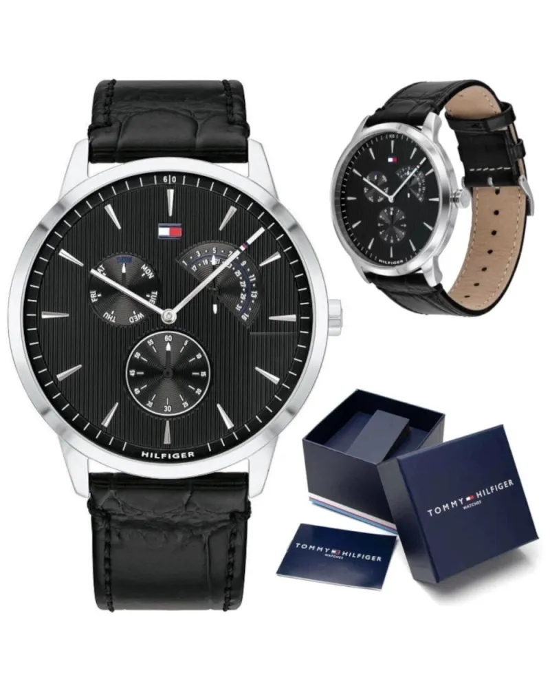ZEGAREK MĘSKI TOMMY HILFIGER 1710391 BRAD (zf076b) + BOX ZEGAREK MĘSKI TOMMY HILFIGER 1710391 BRAD (zf076b) + BOX