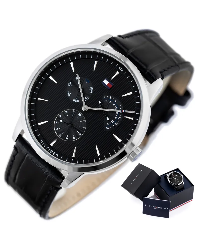 ZEGAREK MĘSKI TOMMY HILFIGER 1710391 BRAD (zf076b) + BOX ZEGAREK MĘSKI TOMMY HILFIGER 1710391 BRAD (zf076b) + BOX