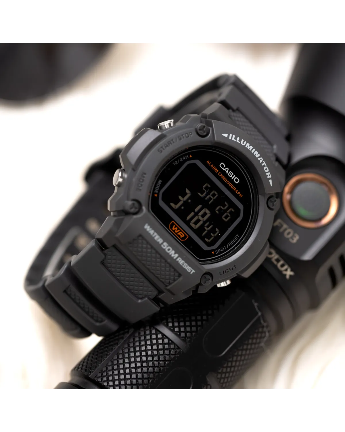 Zegarek Męski Casio W-219H-8BVEF (zd207g) + BOX Zegarek Męski Casio W-219H-8BVEF (zd207g) + BOX