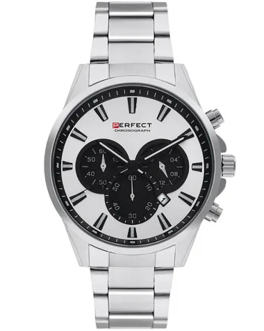 ZEGAREK MĘSKI PERFECT M510CH-01 - CHRONOGRAF (zp386a) + BOX