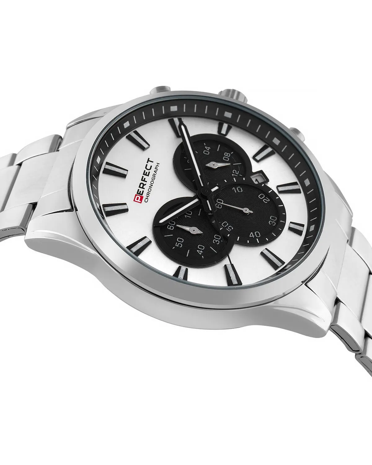 ZEGAREK MĘSKI PERFECT M510CH-01 - CHRONOGRAF (zp386a) + BOX ZEGAREK MĘSKI PERFECT M510CH-01 - CHRONOGRAF (zp386a) + BOX